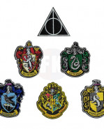 Harry Potter Patches 6-Pack House Crests